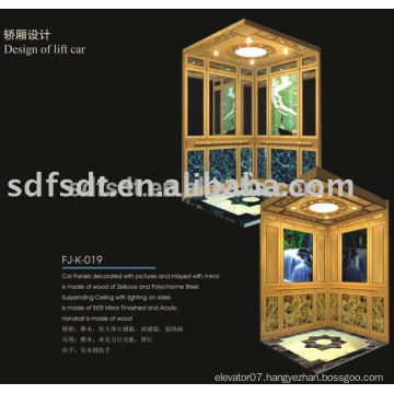 china elevator /lift manufacture FJZY passenger/ home/ residential elevator SMR ofJapan technology